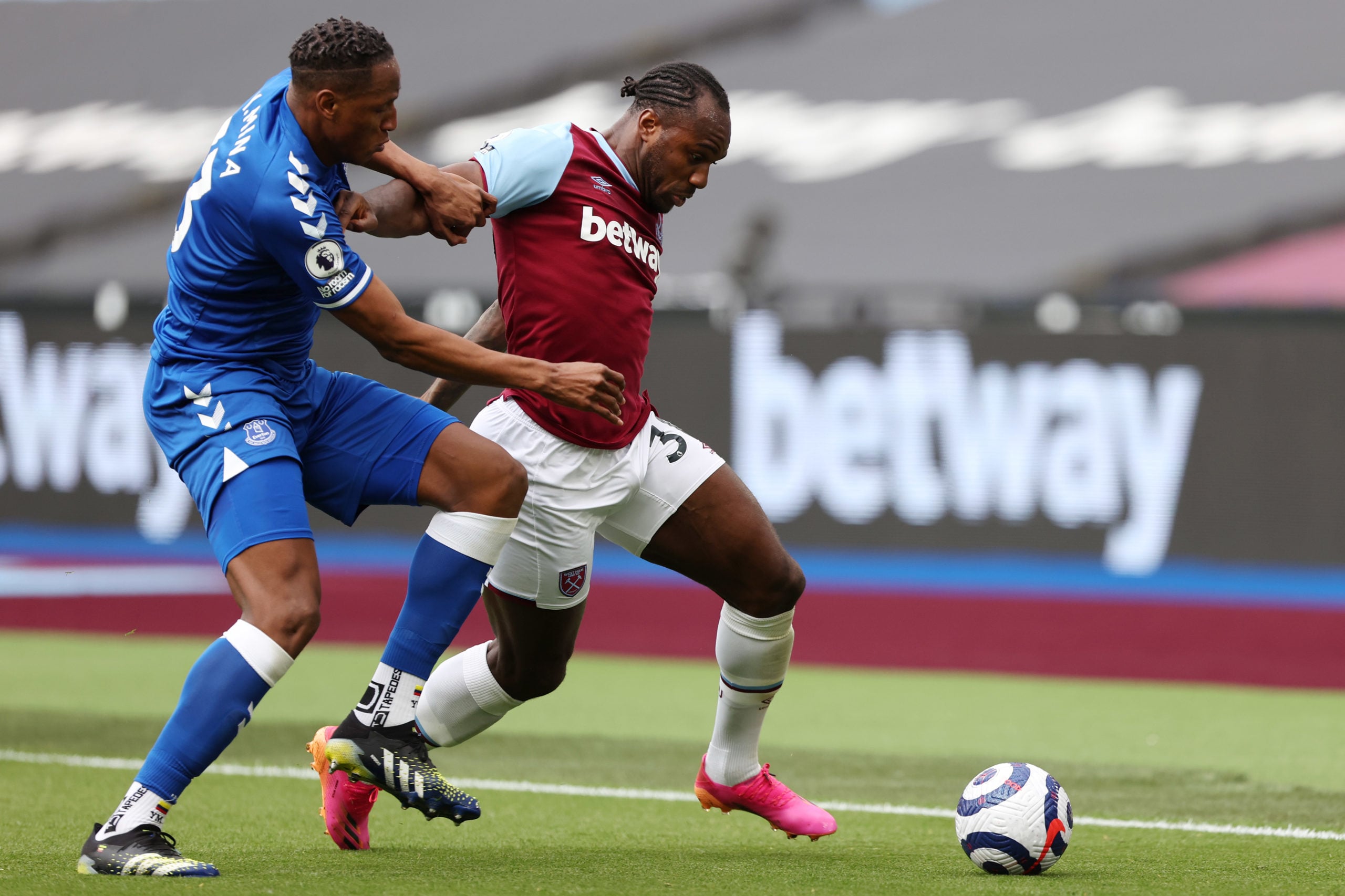 west-ham-united-michail-antonio-london-stadium-premier-league-everton-yerry-mina