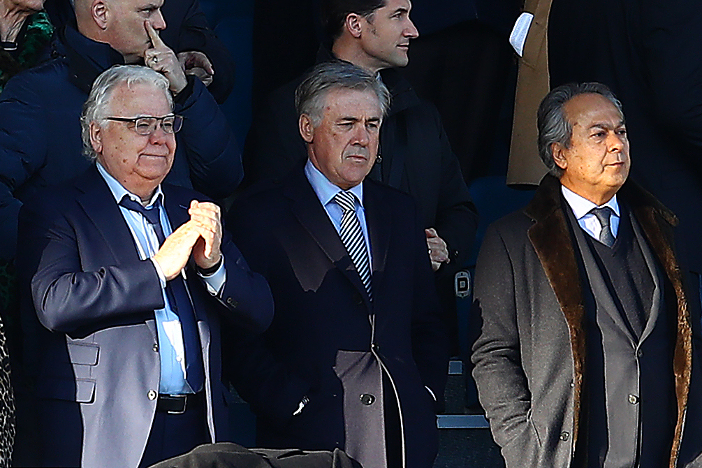 farhad-moshiri-new-everton-manager-search-carlo-ancelotti-bill-kenwright-goodison-park-watch-on-arsenal-premier-league