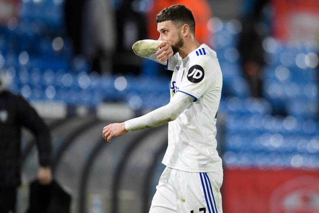 leeds-united-midfielder-mateusz-klich-premier-league-brighton-hove-albion-elland-road