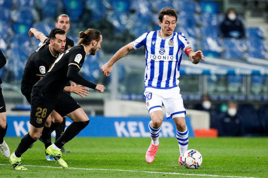 Real Sociedad v FC Barcelona - La Liga Santander