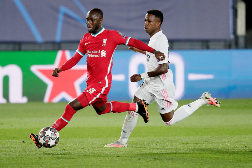liverpool-midfielder-naby-keita-runs-with-ball-champions-league-real-madrid-vinicius-junior-fans-react-willi-orban-leipzig