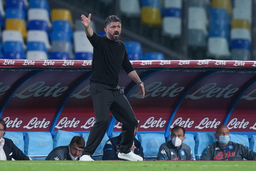 tottenham-hotspur-next-manager-candidate-gennaro-gattuso-target-napoli-gestures-to-players-hellas-verona-serie-a