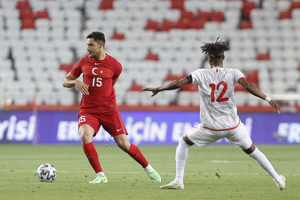 tottenham-hotspur-transfer-gossip-fabio-paratici-target-ozan-kabak-schalke-liverpool-defender-is-tackled-turkey-guinea-ibrahima-conte-euro-2020-friendly
