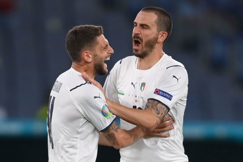 Защитники италии. Oliver three and Bonucci.