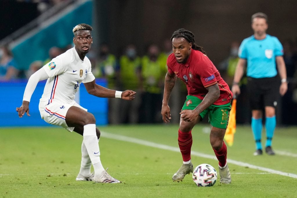 arsenal-transfer-gossip-mikel-arteta-target-lille-midfielder-renato-sanches-runs-with-ball-portugal-france-paul-pogba-euro-2020