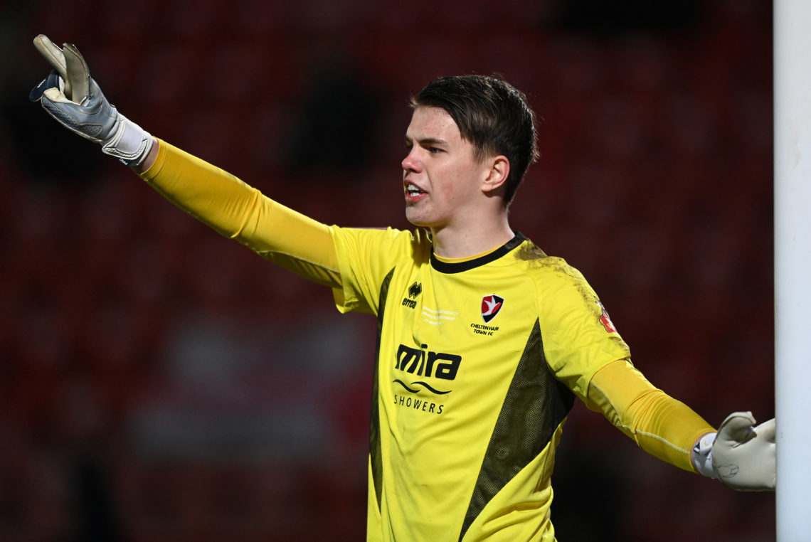 Andy Wilcox claims West Brom goalkeeper Josh Griffiths wants Cheltenham return after loan transfer