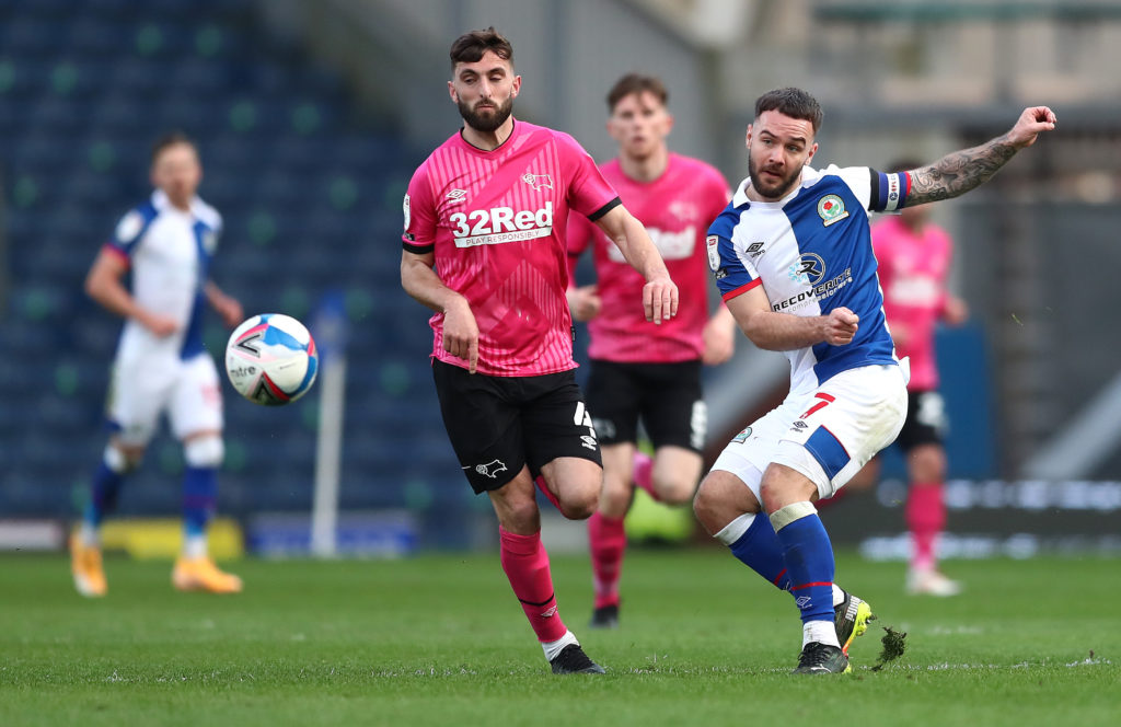 west-ham-united-transfer-gossip-adam-armstrong-target-shoots-at-goal-blackburn-rovers-championship-derby-county