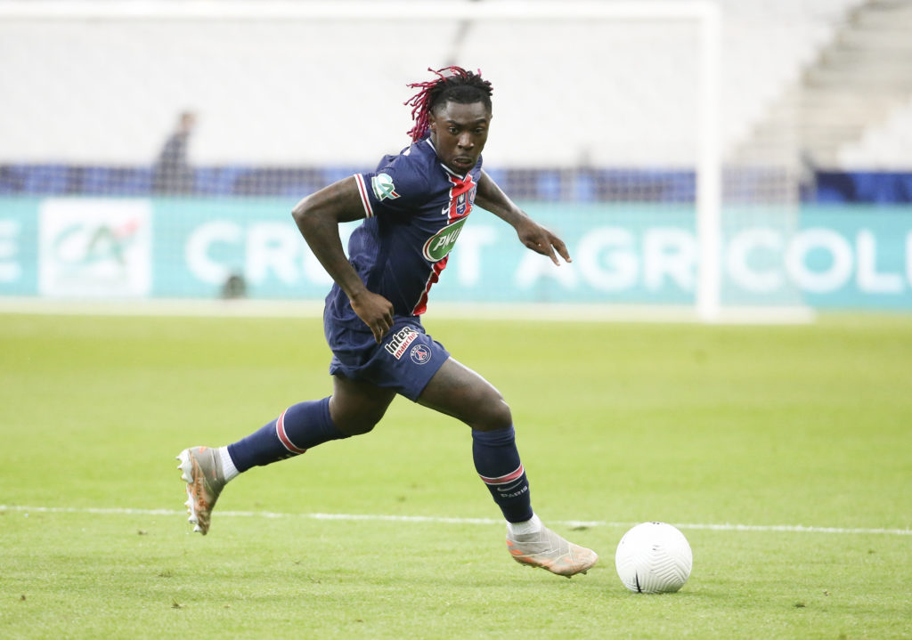 everton-transfer-loan-moise-kean-psg-juventus-french-cup-final-monaco