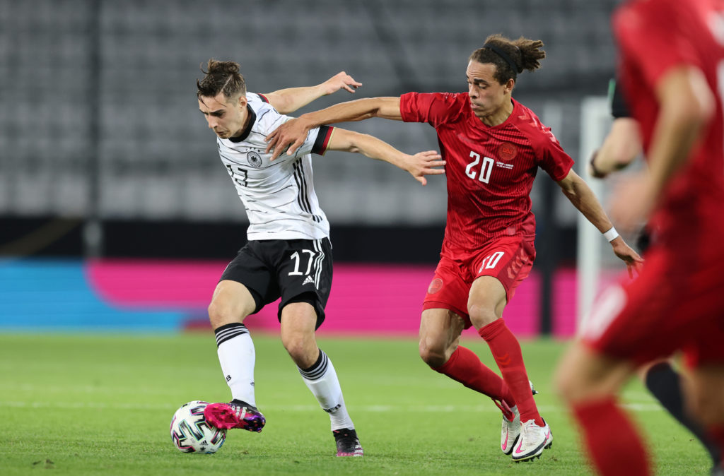 liverpool-transfer-gossip-borussia-monchengladbach-target-florian-neuhaus-battles-for-possession-germany-euro-2020-friendly-denmark-yussuf-poulsen
