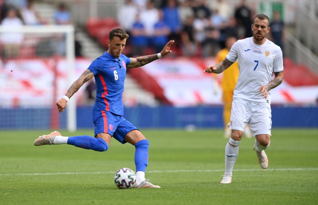 Ben White in action for England in their Euro 2020 warm-up friendly