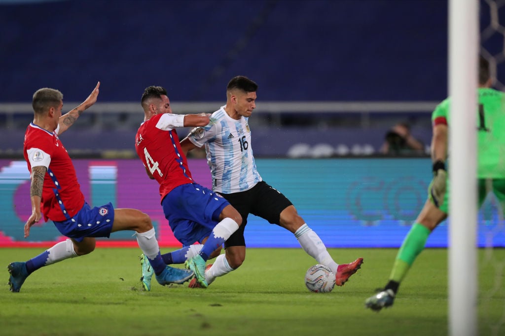 The attacker is part of Argentina's Copa America squad.