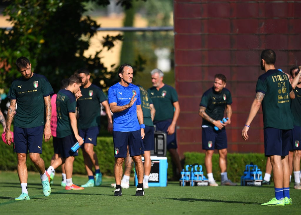 Italy Training Session And Press Conference