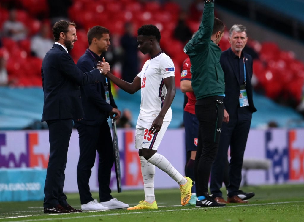 Saka called up to England squad
