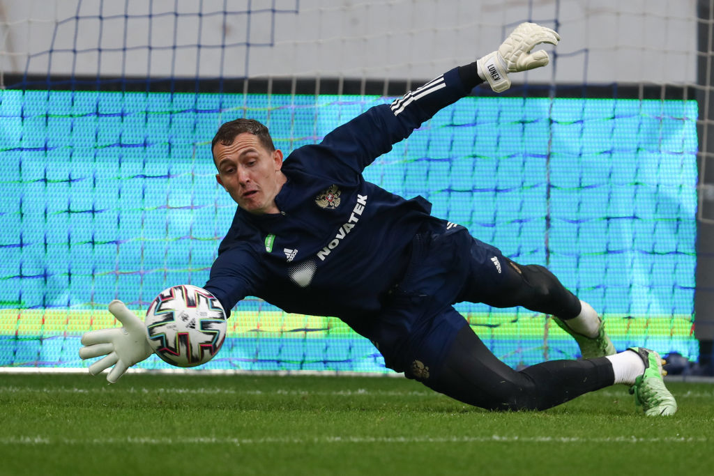 Russian national team in training ahead of UEFA Euro 2020