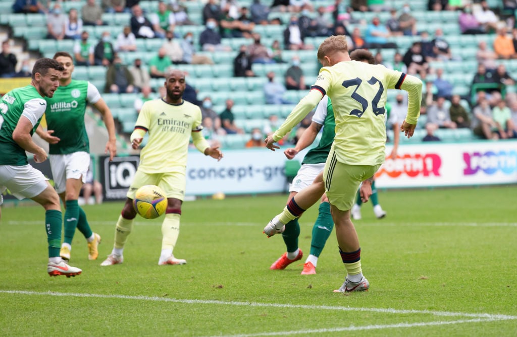 Hibernian v Arsenal - Pre-Season Friendly