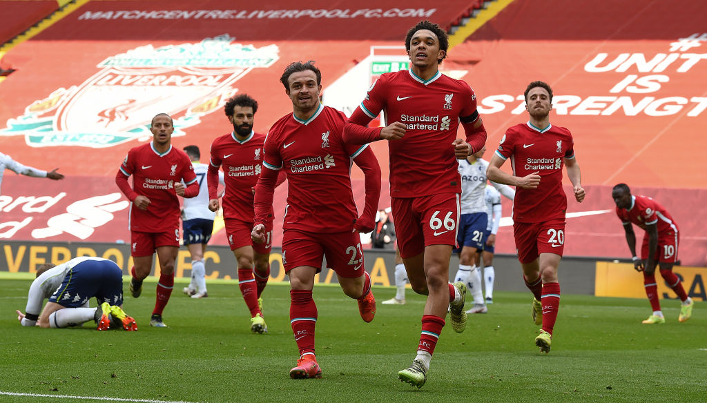 Alexander-Arnold praises return of Liverpool trio Matip, Gomez and Van Dijk