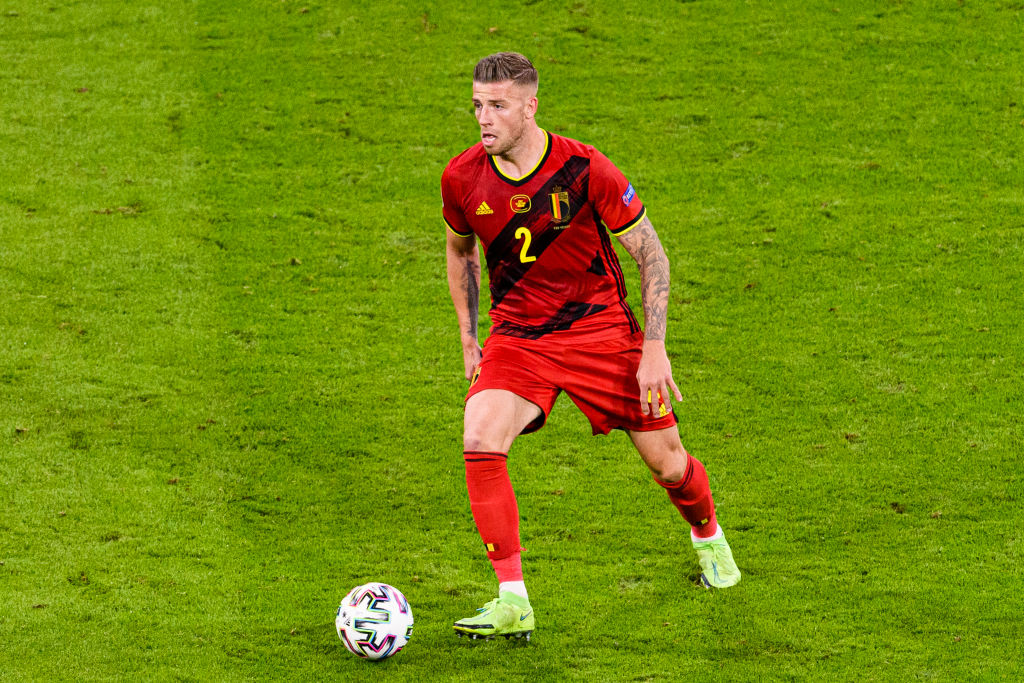 Toby Alderweireld of Belgium in action during the UEFA Euro 2020 Championship Quarter-final match between Belgium and Italy at Football Arena Munic...