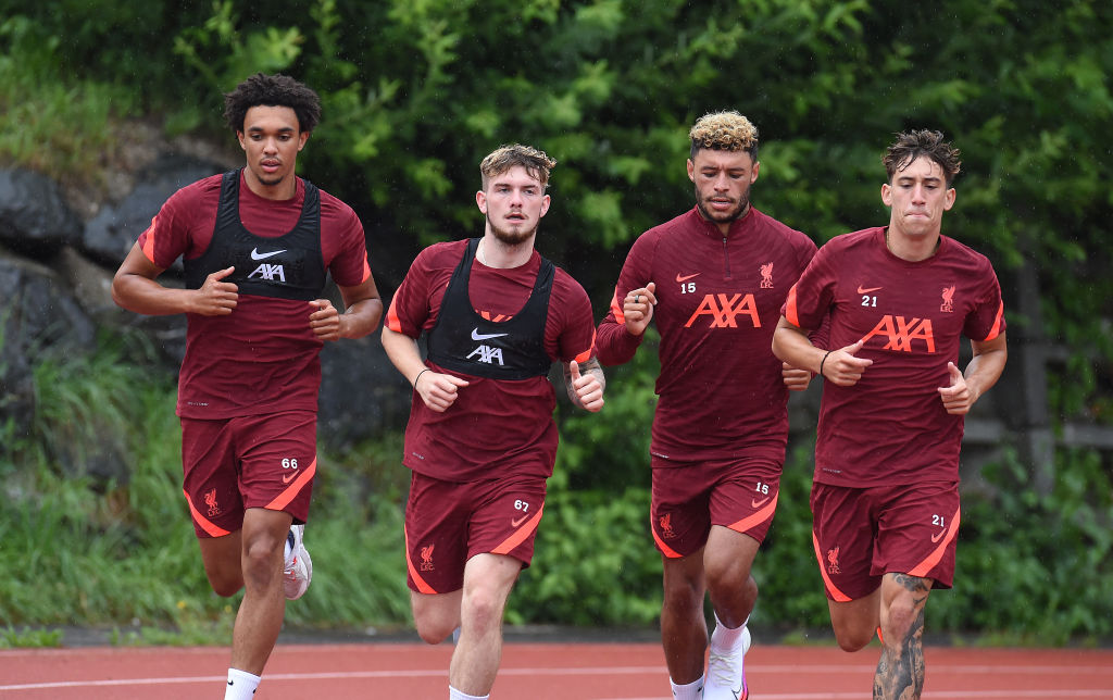 Liverpool Pre-Season Training Session