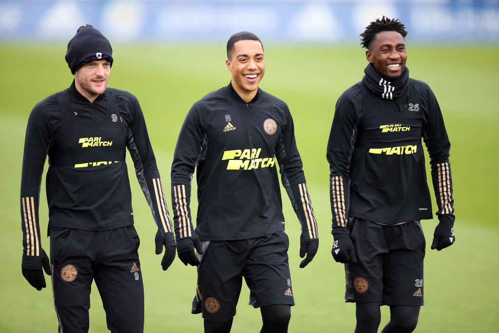 Leicester City Training and Press Conference