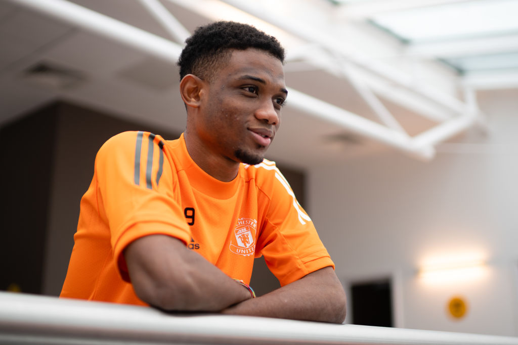 Amad Diallo Arrives for his First Day at Manchester United
