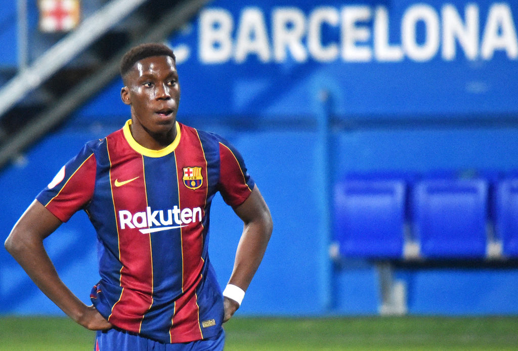 Ilaix Moriba Debut At Barcelona