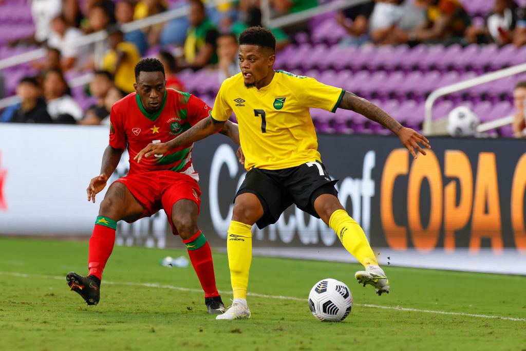 SOCCER: JUL 12 Concacaf Gold Cup - Jamaica v Suriname