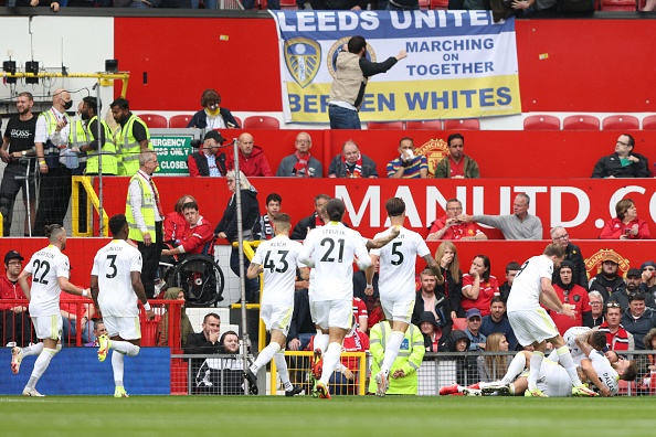 'So far': Gary Lineker shares 9-word reaction as Luke Ayling scores for Leeds at Old Trafford