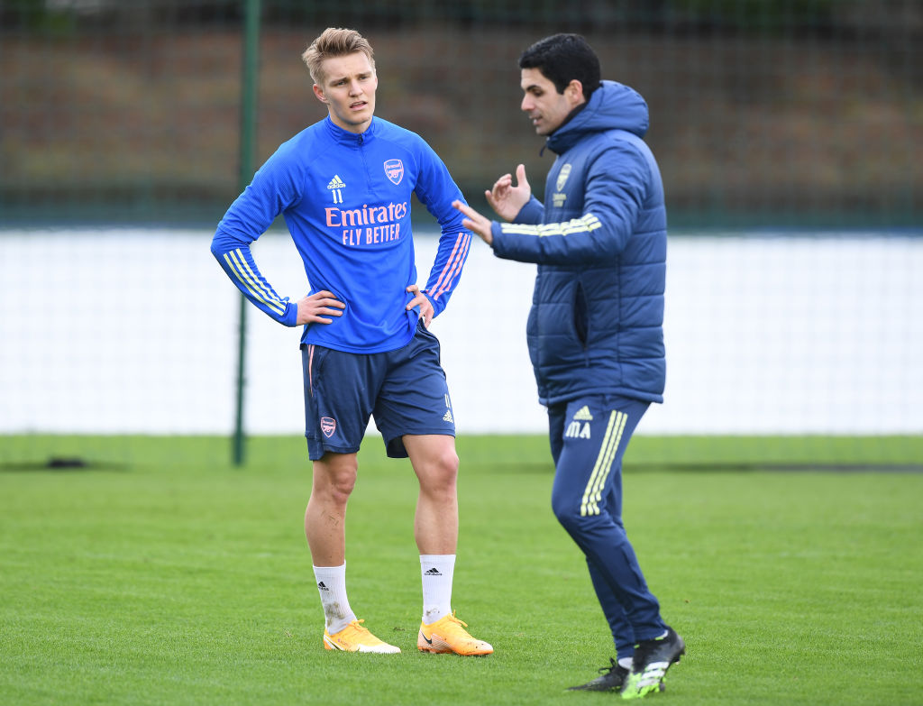 Arteta Martin Odegaard
