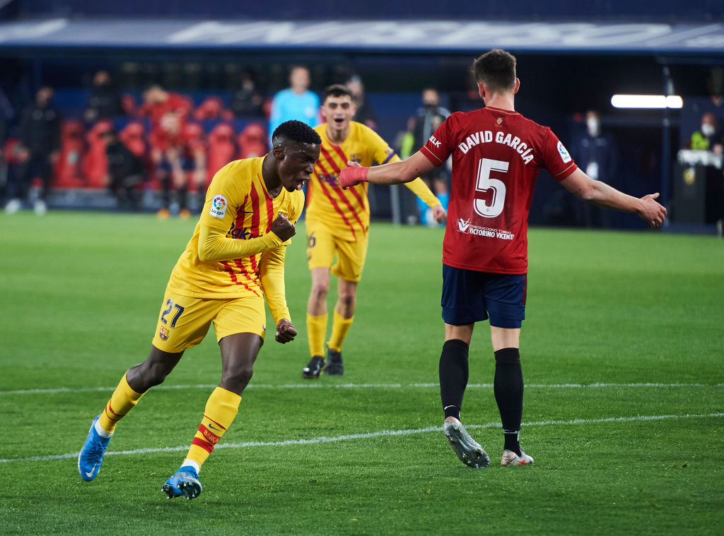 C.A. Osasuna v FC Barcelona - La Liga Santander