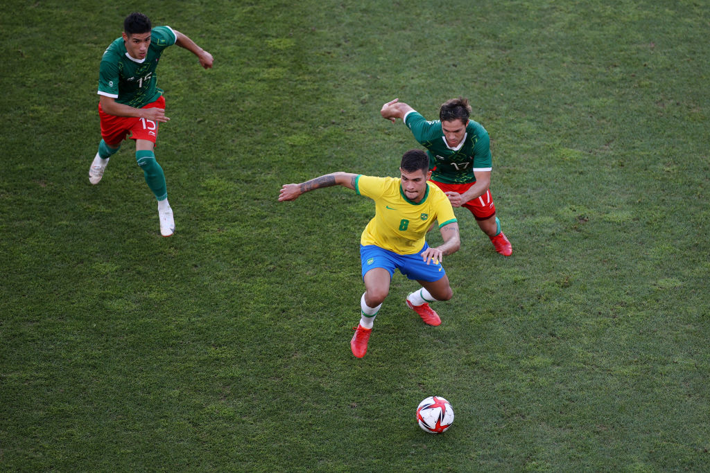 Mexico v Brazil: Men's Football Semi-final- Olympics: Day 11