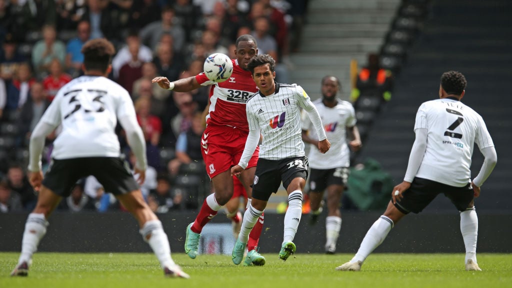 Fabio Carvalho in action for Fulham