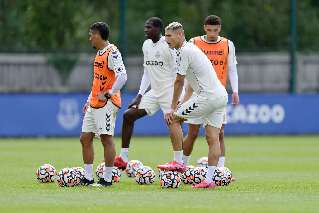 Everton Training Session