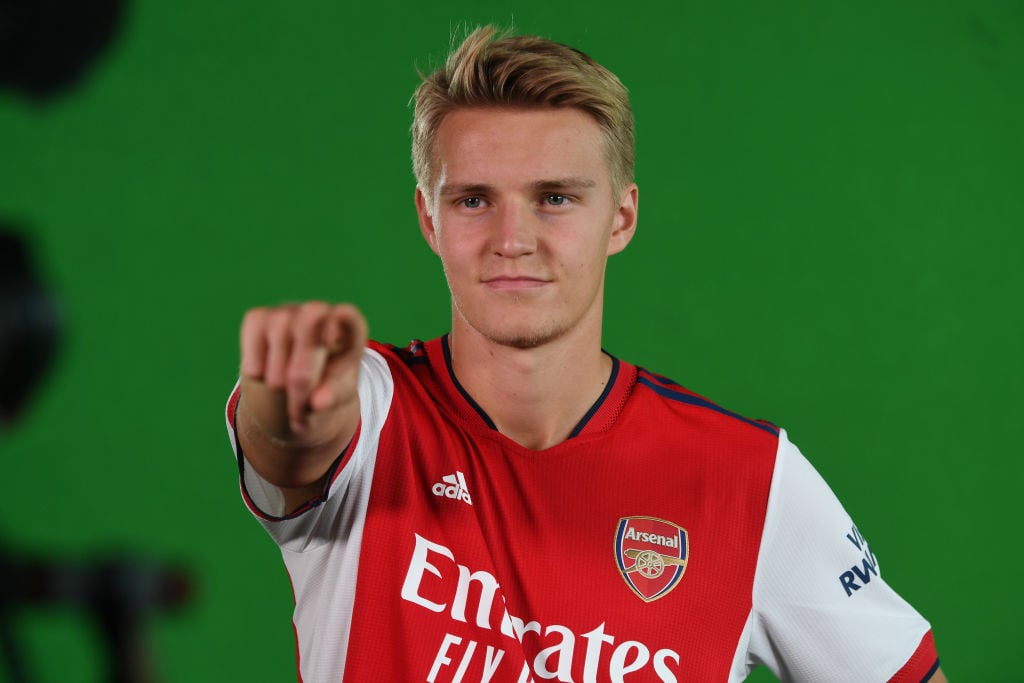 Arsenal Unveil New Signing Martin Odegaard