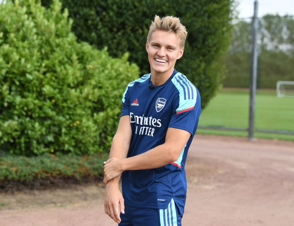 Arsenal Unveil New Signing Martin Odegaard