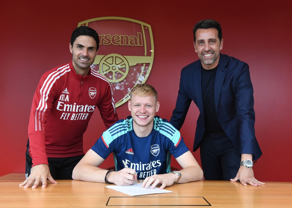 Arsenal Unveil New Signing Aaron Ramsdale