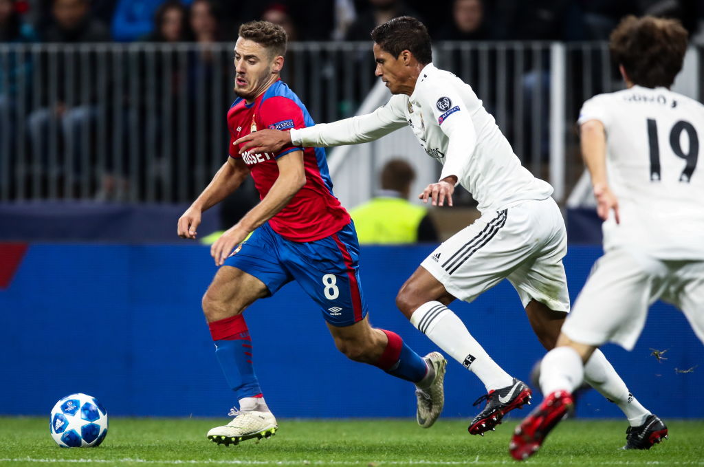 2018/19 UEFA Champions League Group Stage: CSKA Moscow vs Real Madrid