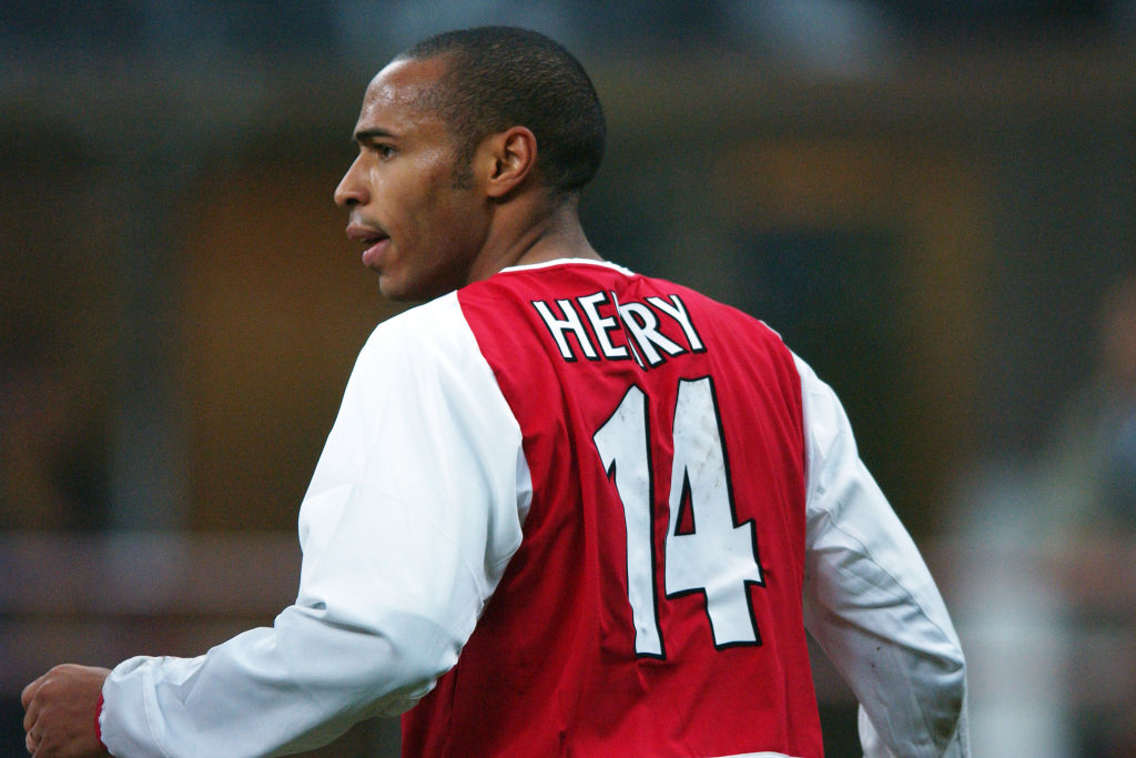 Thierry Henry Arsenal Manchester United