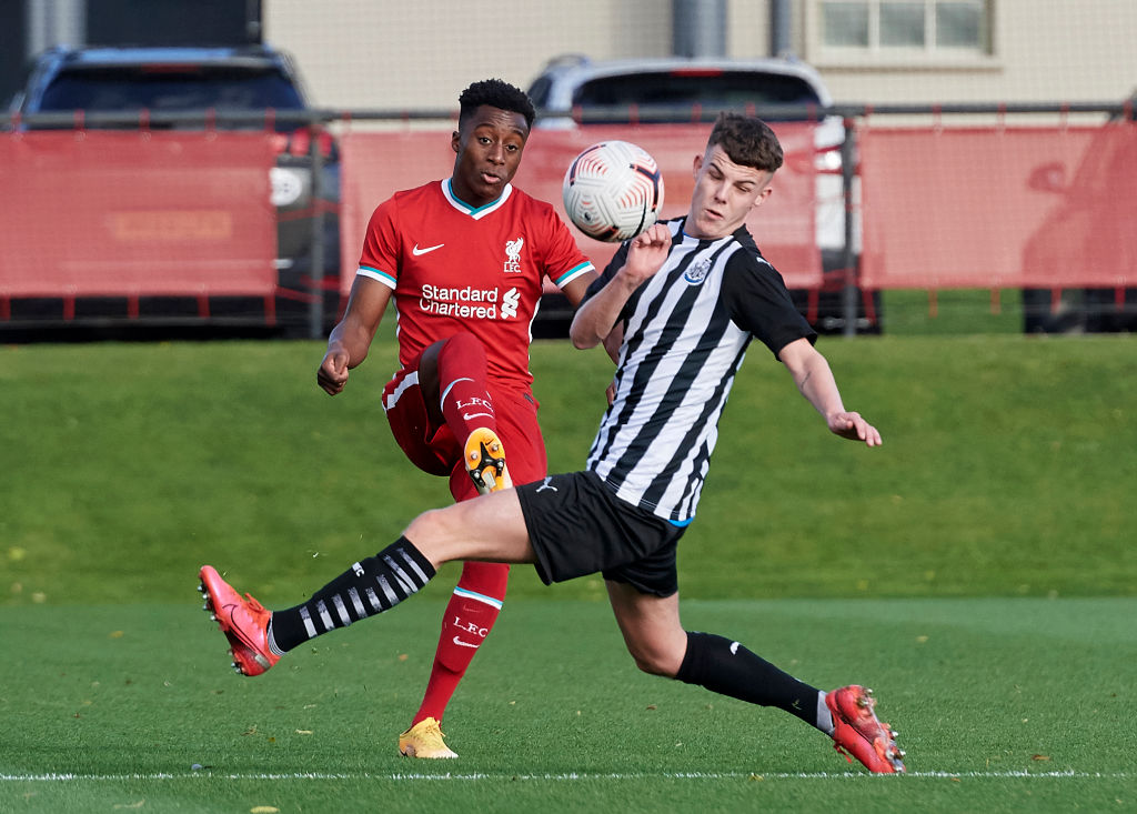 Liverpool v Newcastle United - U18 Premier League