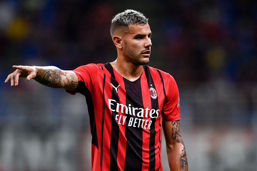 Reported Manchester City target Theo Hernandez has publicly admitted that he's happy with life in AC Milan.