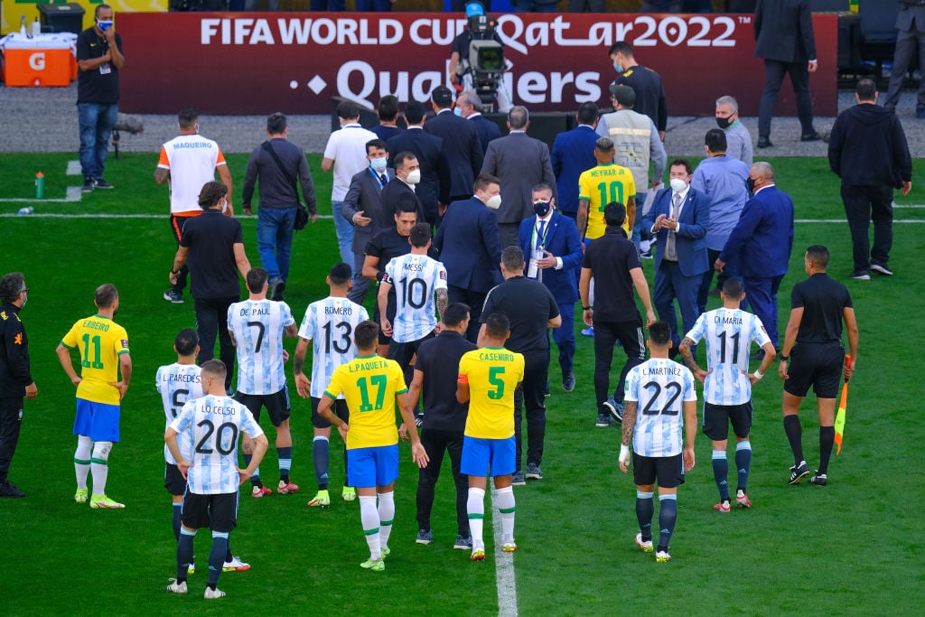 Brazil vs. Argentina suspended amid health concerns