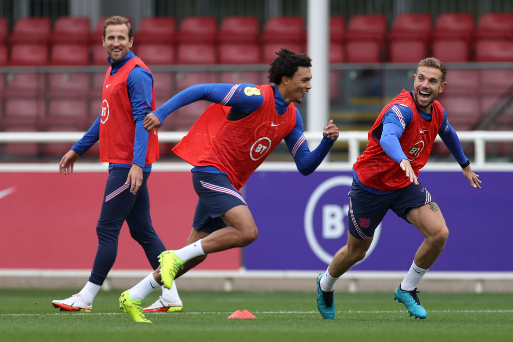 England World Cup Qualifier Camp