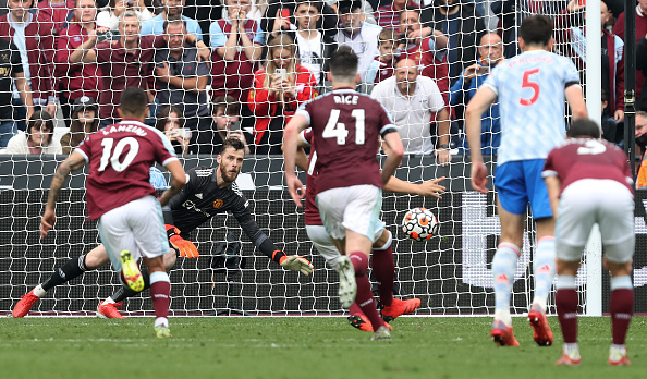 'I saw': David de Gea makes admission straight after saving Mark Noble's penalty for West Ham