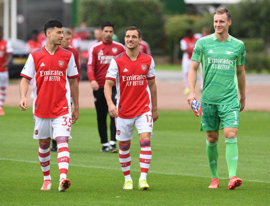 Arsenal 1st Team Squad Shoot 2021-22
