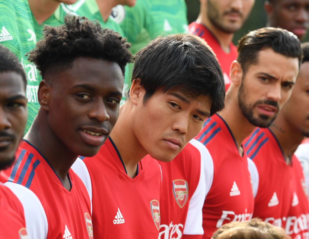 Arsenal fans react as Takehiro Tomiyasu helps Japan keep clean sheet