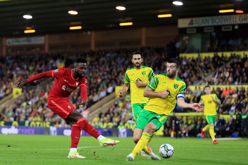 Norwich City v Liverpool - Carabao Cup Third Round
