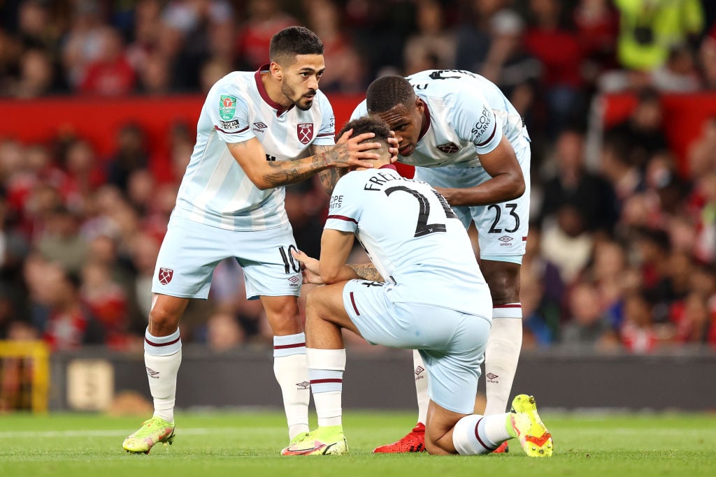 Manchester United v West Ham United - Carabao Cup Third Round