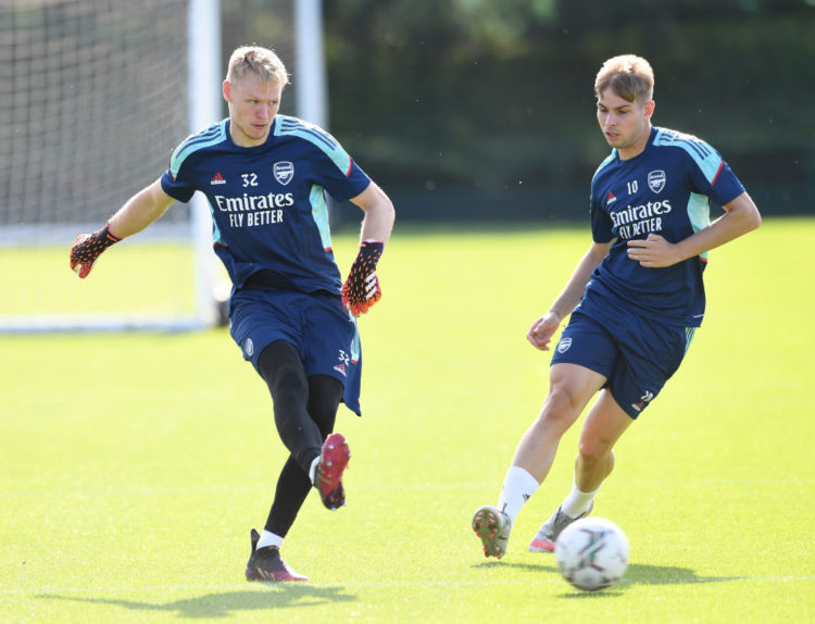 Aaron Ramsdale admits he didn't expect to be number one at Arsenal so soon