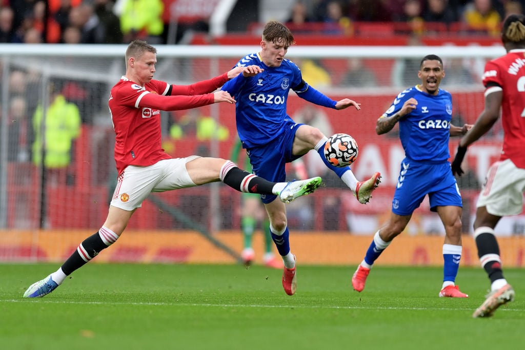 Everton fans react to Anthony Gordon display vs Manchester United