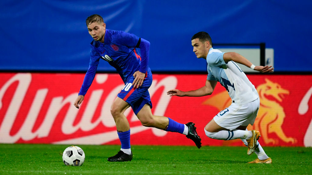 Slovenia v England - UEFA Euro U21 Qualifier