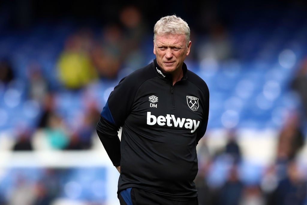 David Moyes reacts to Declan Rice display in West Ham win at Everton